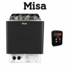 Misa Sauna Sobası  4 kW Dijital Kontrol Panelli