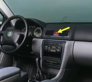 Skoda,Octavia,Dörtlü,ikaz-anahtar-1996-2008-Hazard,Light,Switch-1U0953253B