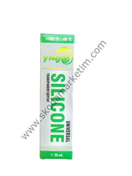 YUGO UNIVERSAL ŞEFFAF SİLİKON 50 ML