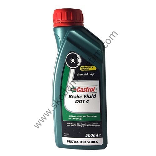 CASTROL BRAKE FLUİD DOT 4 FREN HİDROLİĞİ 500 ML