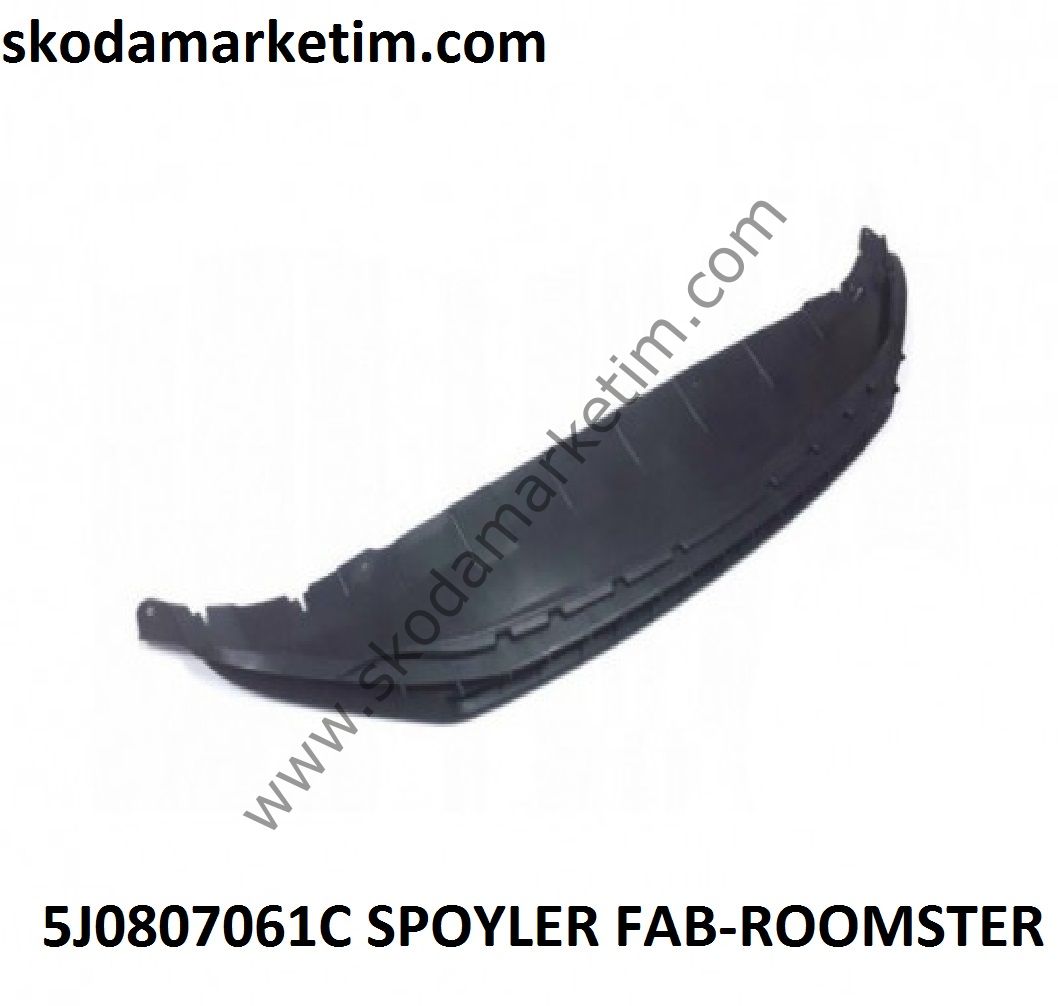 SKODA FABİA ROOMSTER 11-15 ÖN TAMPON SPOİLERİ ALT- 5J0807061C