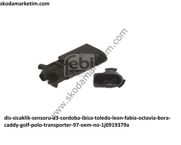 DIŞ Sicaklik Sensoru A3 Cordoba Ibiza Toledo Leon Fabia Octavia Bora Caddy Golf Polo Transporter 97-. OEM NO: 1J0919379A