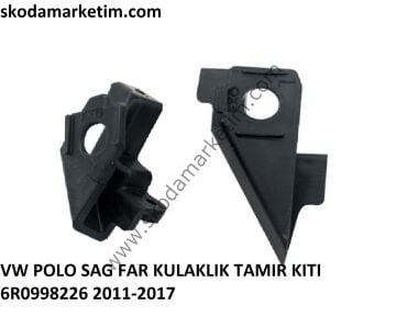 VW POLO SAG FAR KULAKLIK TAMIR KITI 6R0998226