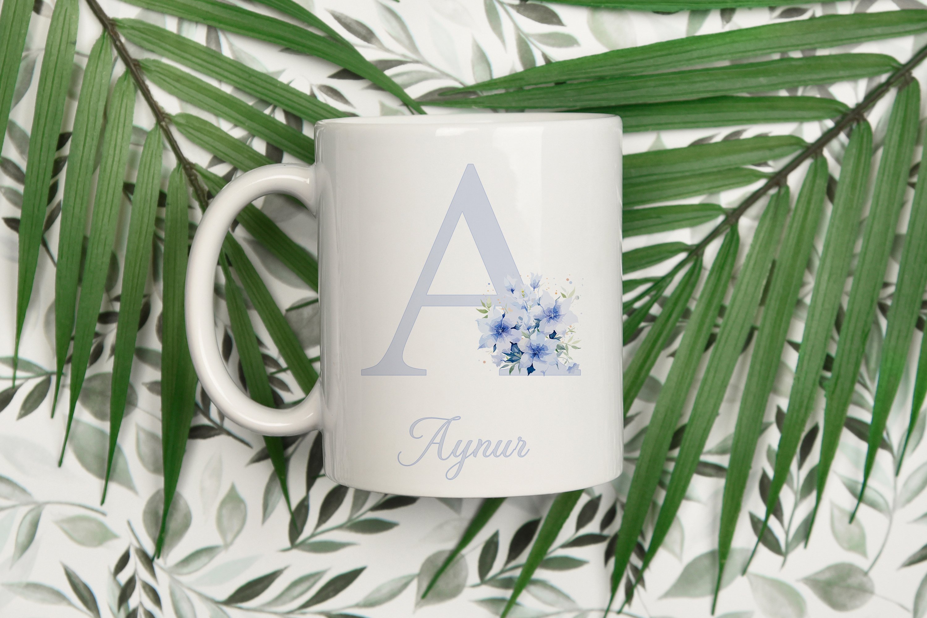 ADINIZA ÖZEL HARFLİ KUPA