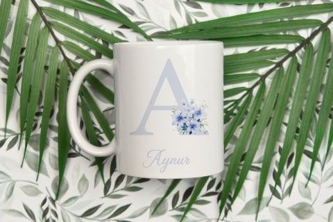 ADINIZA ÖZEL HARFLİ KUPA