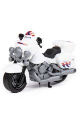 Polesie Beyaz Polis Motorsikleti 18 Cm