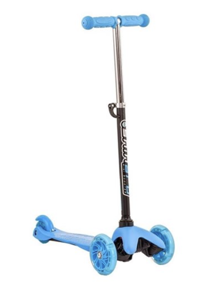Can Oyuncak Athletiq Shinaro Mini Twister Işıklı Scooter –mavi
