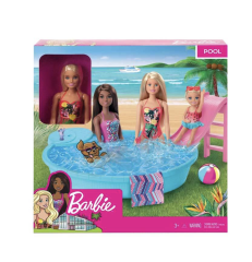 Barbie ve Eğlenceli Havuzu GHL91