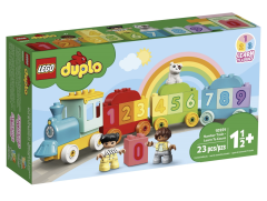LEGO® Duplo® İlk Sayı Treni - Saymayı Öğren 10954 Yapım Oyuncağı; Küçük Çocukları Sayılar ve Sayma ile Tanıştırın (23 Parça) LEGO