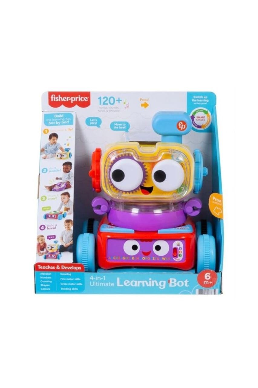 Fisher Price 4'ü 1 Arada Eğlenceli Robot HCK43