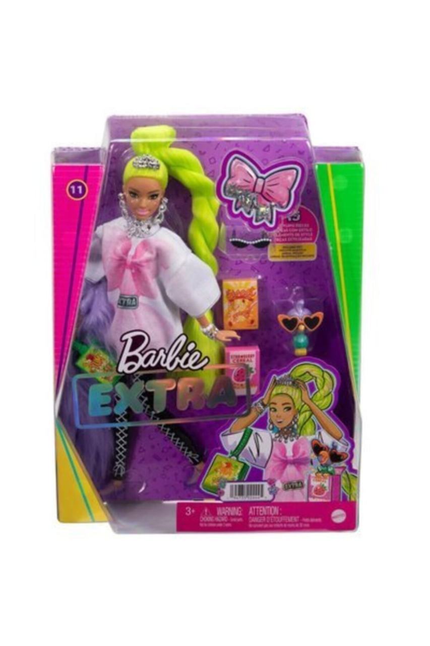 Mattel Barbie Extra Bebek Neon Saçlı Hdj44 Lisanslı Ürün