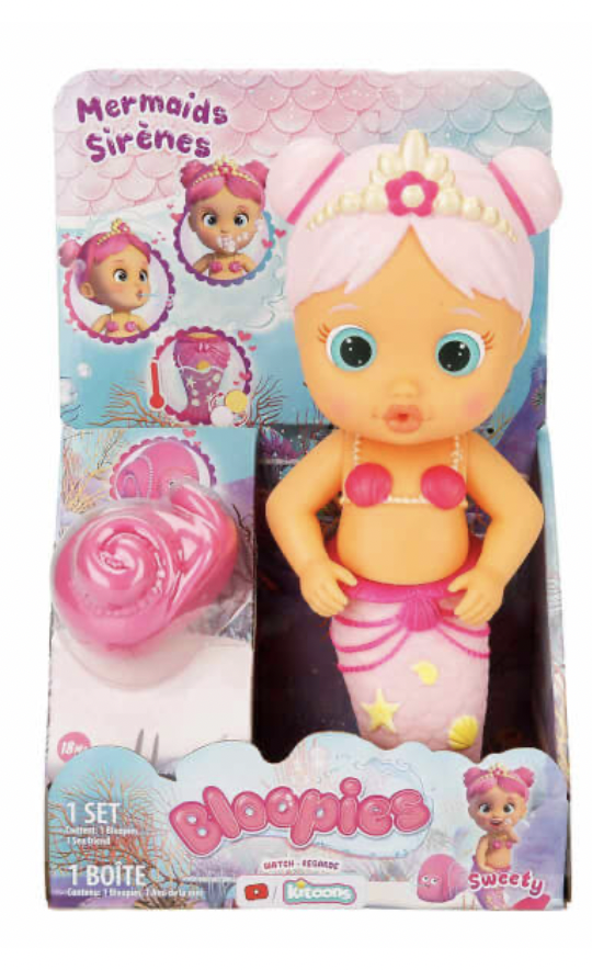 Bloopies Deniz Kızı Bebek S1 BLE02100 - Sweety