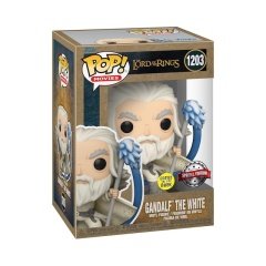 Funko Pop Figür: Movies: Earth Day Lord Of Rings- Gandalf with Sword & Staff Glow İn Dark Special Edition