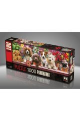 Ks Games 1000 Parça Panorama Puppies Puzzle 21009 KSG21009