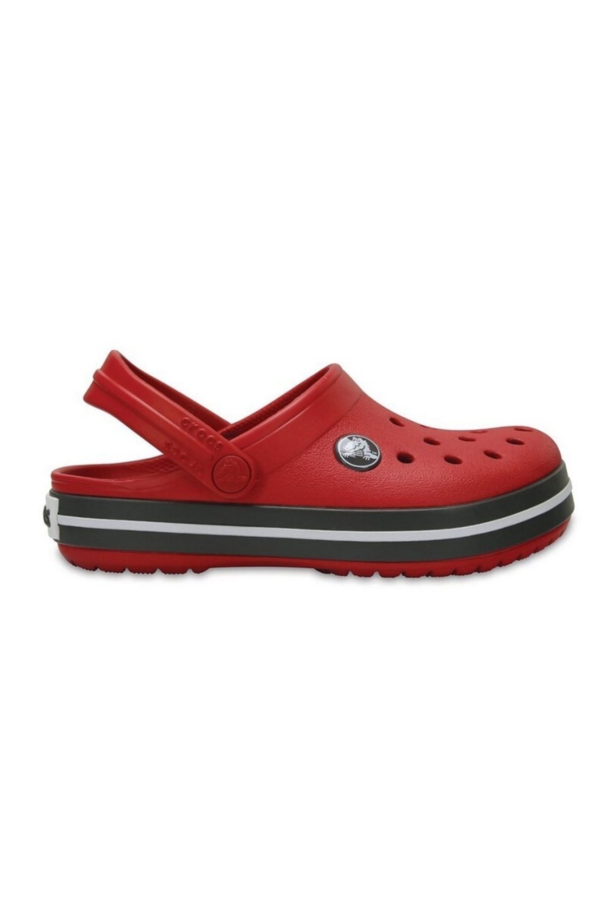 Crocs 204537-6ıb Crocband Clog K Çocuk Sandalet (kırmızı)