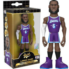 Funko Gold Premium Figür: NBA 5'' Los Angeles Lakers LeBron James City Uniform