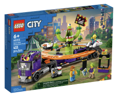 LEGO 60313 City Lunapark Uzay Oyuncağı Kamyonu