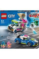 Lego 60314 City Dondurma Kamyonu Polis Takibi