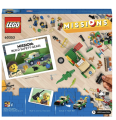 LEGO 60353 City Vahşi Hayvan Kurtarma Görevleri