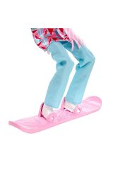 Barbie Snowboard Sporcusu Bebek Hcn32 S28873