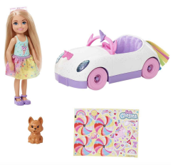 Barbie Gxt41 Chelsea Bebek Ve Arabası MATTEL.A2.GXT41