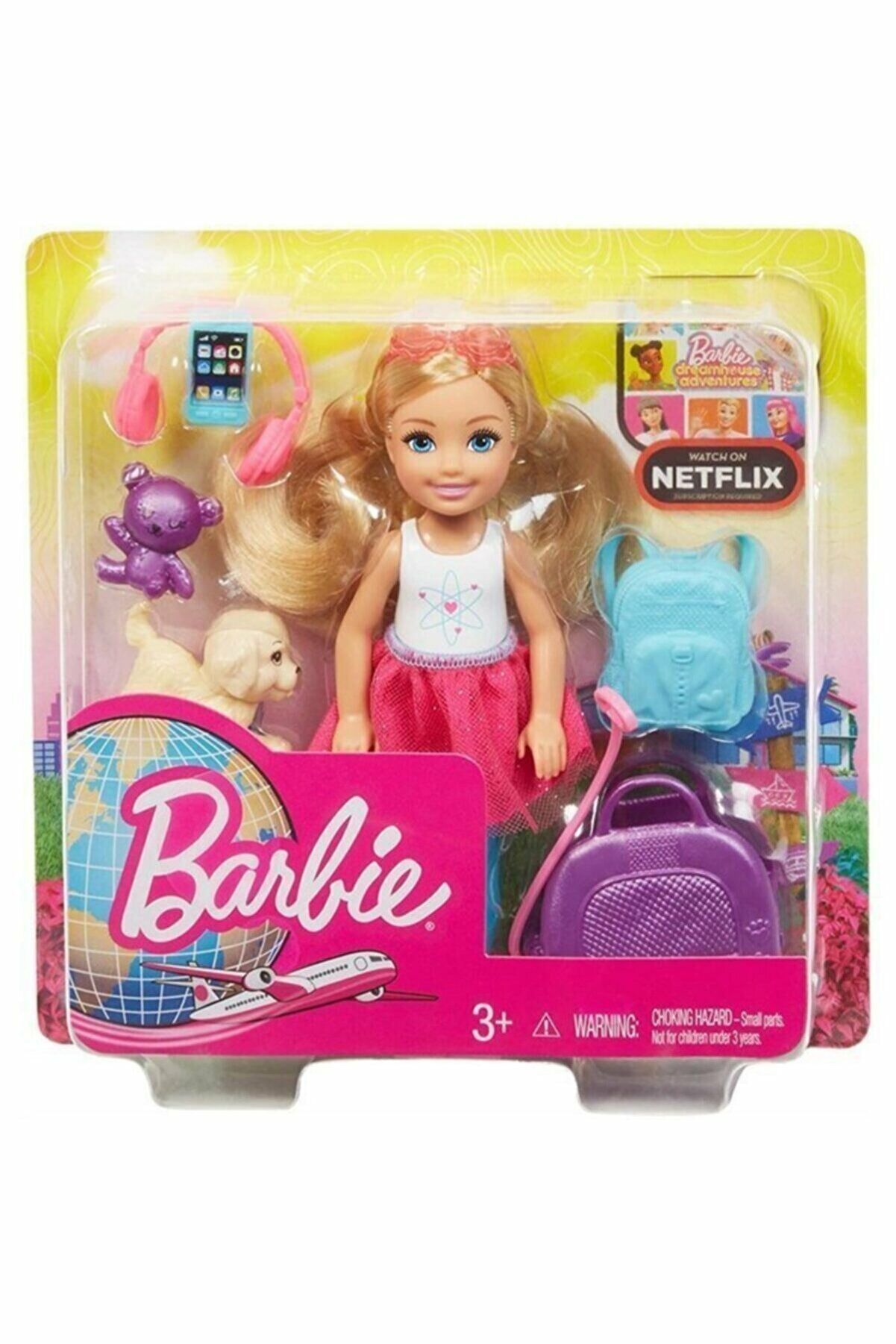 Barbie Chelsea Seyahatte ve Aksesuarları FWV20