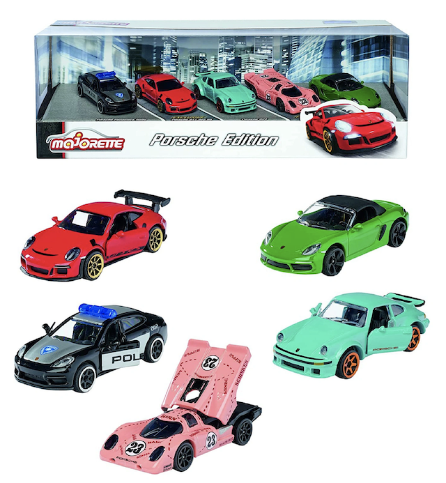 Porsche 5 Pieces Giftpack Oyuncak Araba Seti