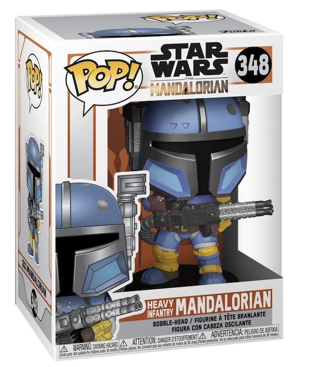Funko POP Figür - Star Wars The Mandalorian, Heavy Infantry Mandalorian