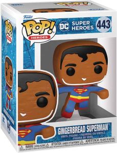 Funko Pop Dc Super Heroes: Gingerbread Superman Figür