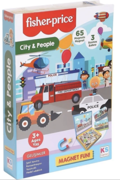 KS Games Fisher Price Baby Puzzle City People