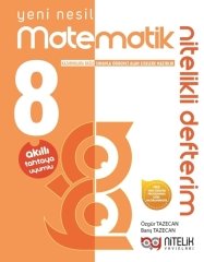 Nitelik Yayınları 8. Sınıf Yeni Nesil Matematik Nitelikli Defterim