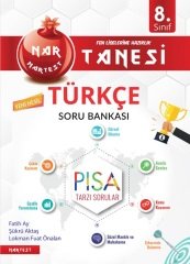 Nartest Yayınları Kırmızı Nar Tanesi Türkçe Altın Sorular