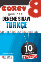 Nitelik Yayınları 8. Sınıf Görev 1. Dönem Türkçe 10'lu Deneme Sınavı