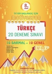 Nartest Yayınları 8. Sınıf OMAGE Motivasyon Türkçe 20'li Deneme Sınavı