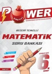 Nartest Yayınları 6. Sınıf Kırmızı Power Matematik Soru Bankası