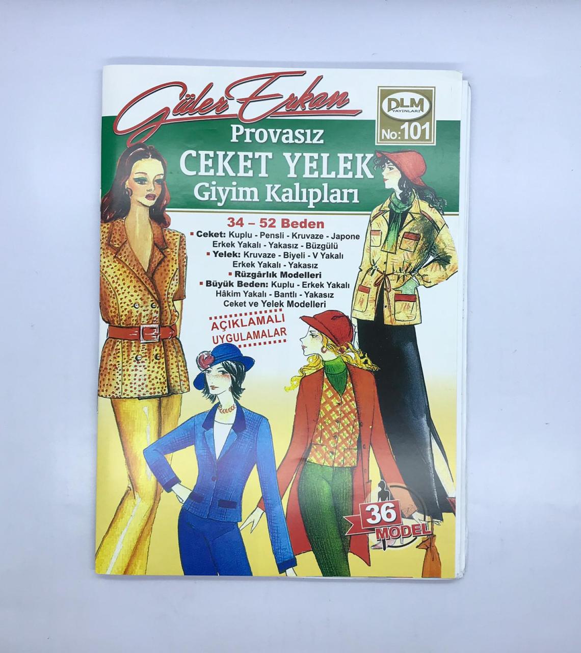 GÜLER ERKAN CEKET YELEK GİYİM KALIPLARI