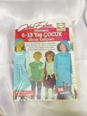 GÜLER ERKAN 6-13 YAŞ ÇOCUK GİYİM KALIPLARI