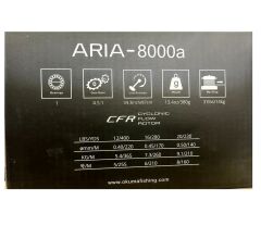Okuma Aria 8000 A Painting Silver Olta Makinesi