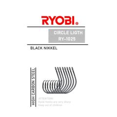 Ryobi 1025 Circle Light Black Nikel Olta İğnesi