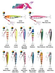 Fujin Jig-X 20gr Light Jigging Jig Yem