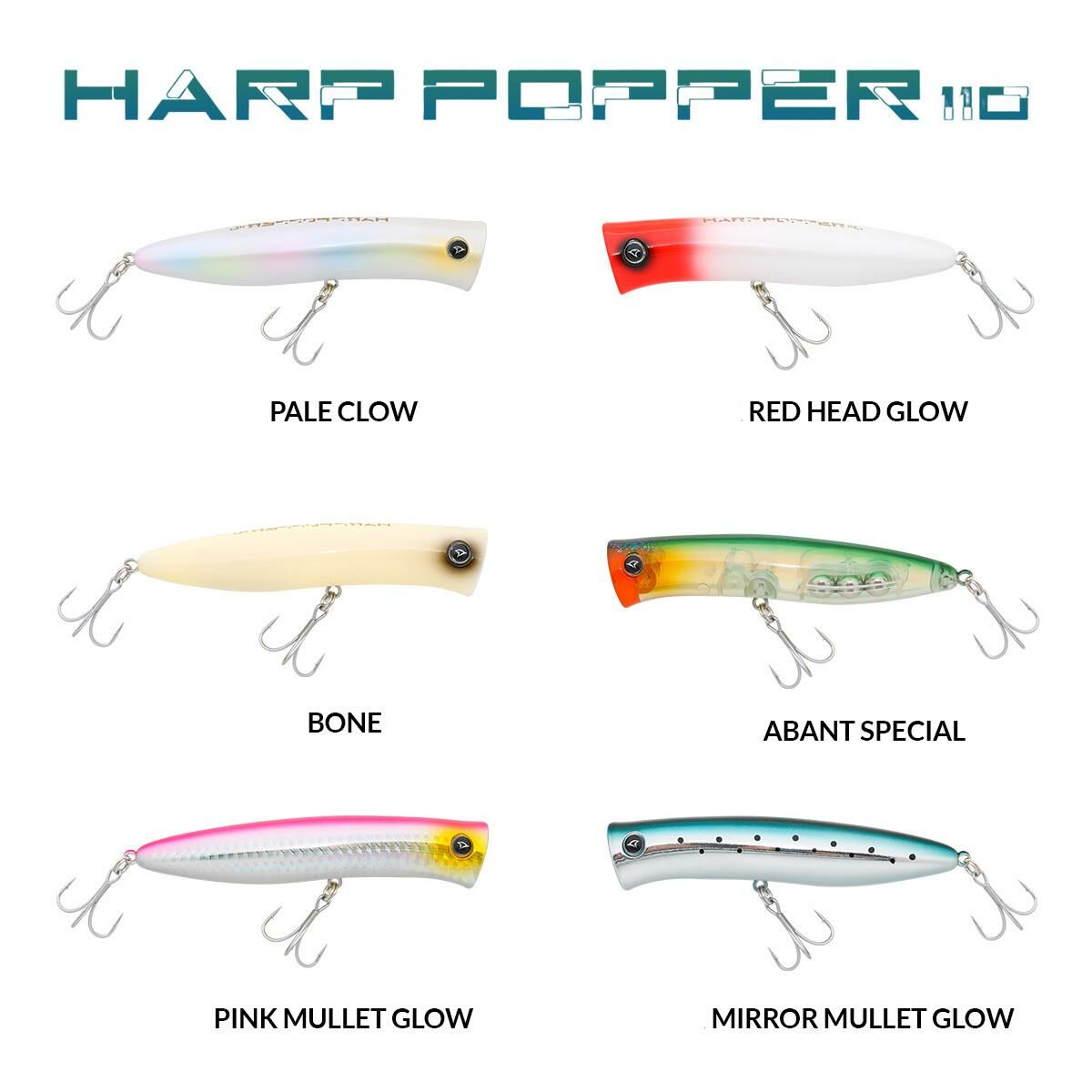 Hanfish Harp Popper 11cm 30gr Su Üstü Popper Yem