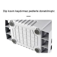 Shufa Çift Katlı Ekstra Dayanıklı Profesyonel Balıkçı Kutu Çanta 12L- Haki