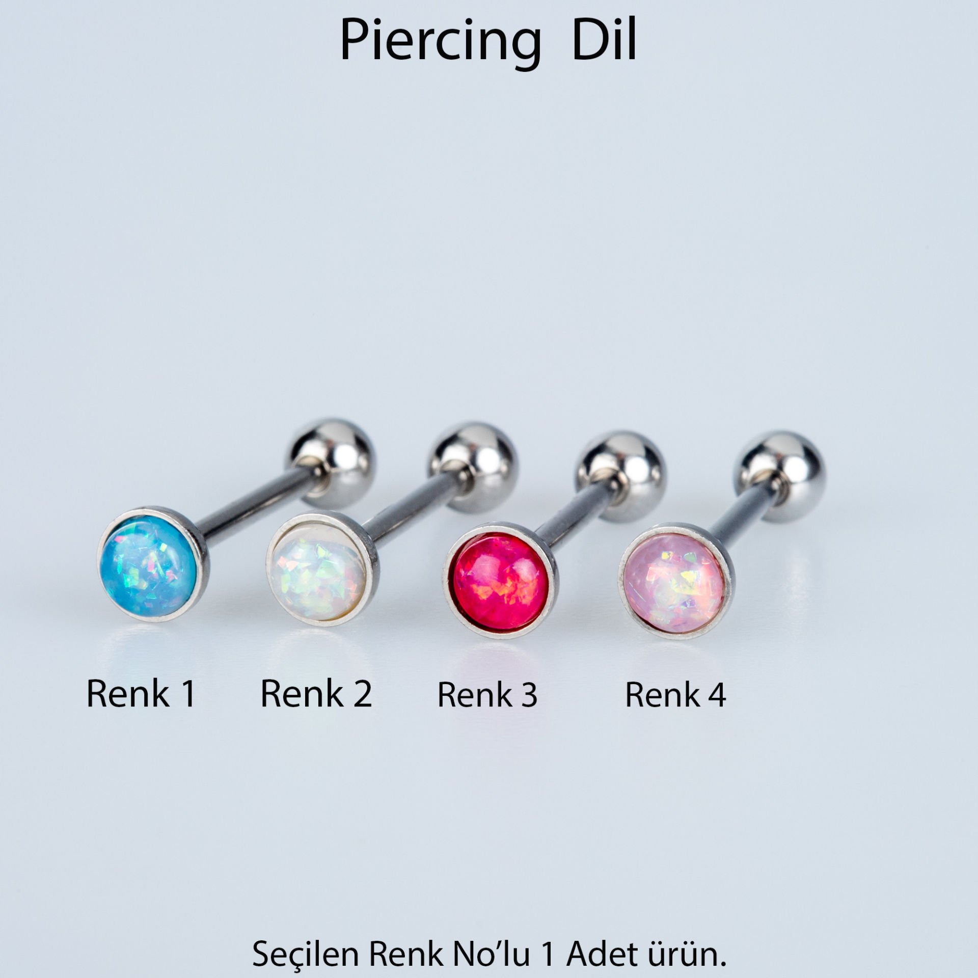 Piercing Fake Opal Dil