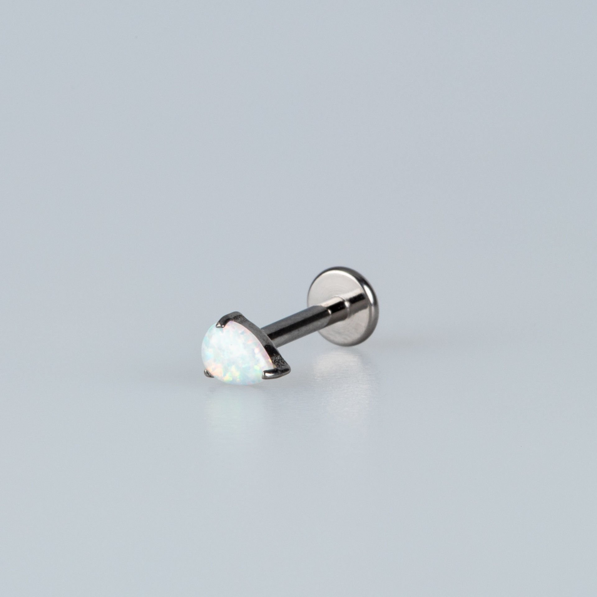 Piercing Titanyum Tragus Opal Damla