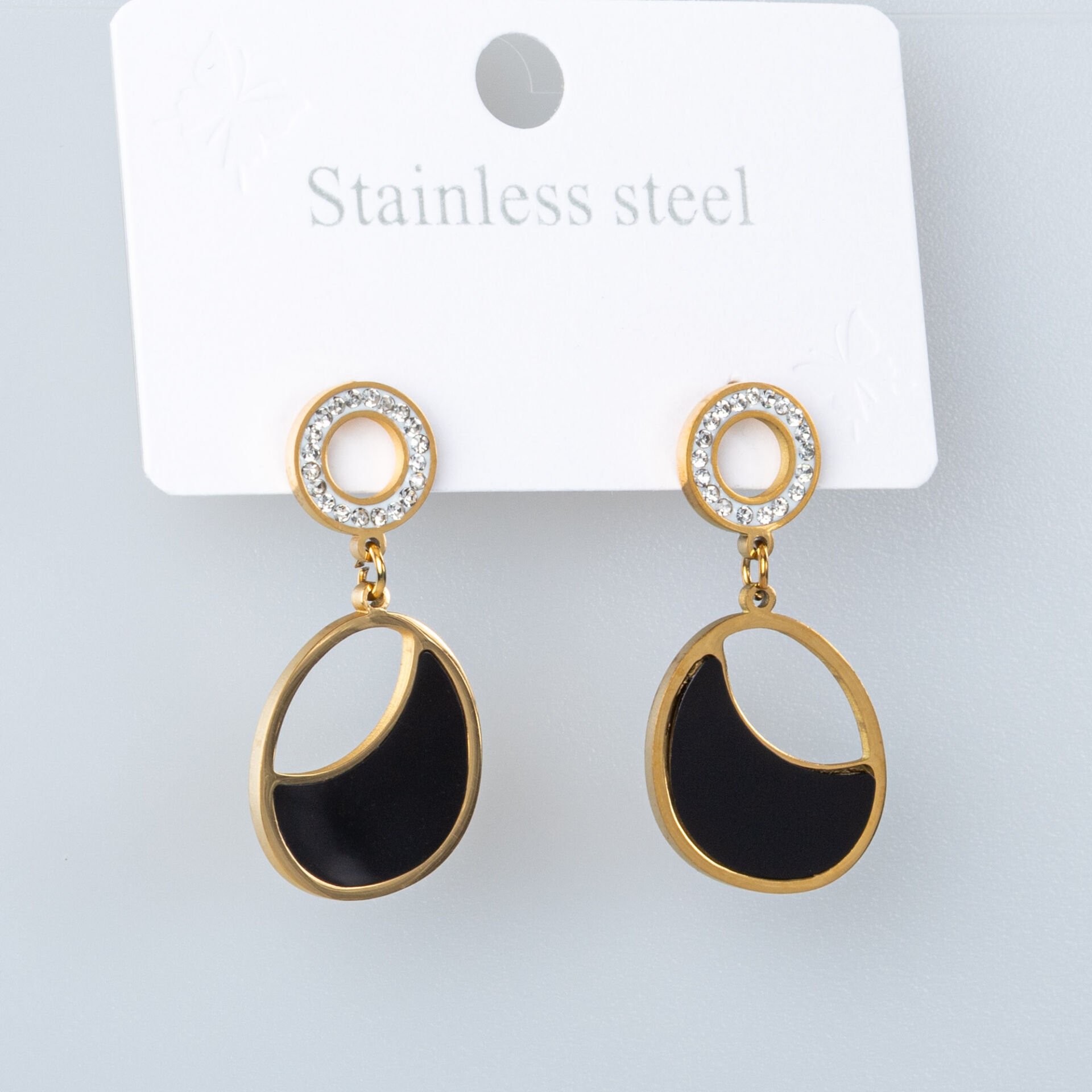 Steel Earrings - Pair