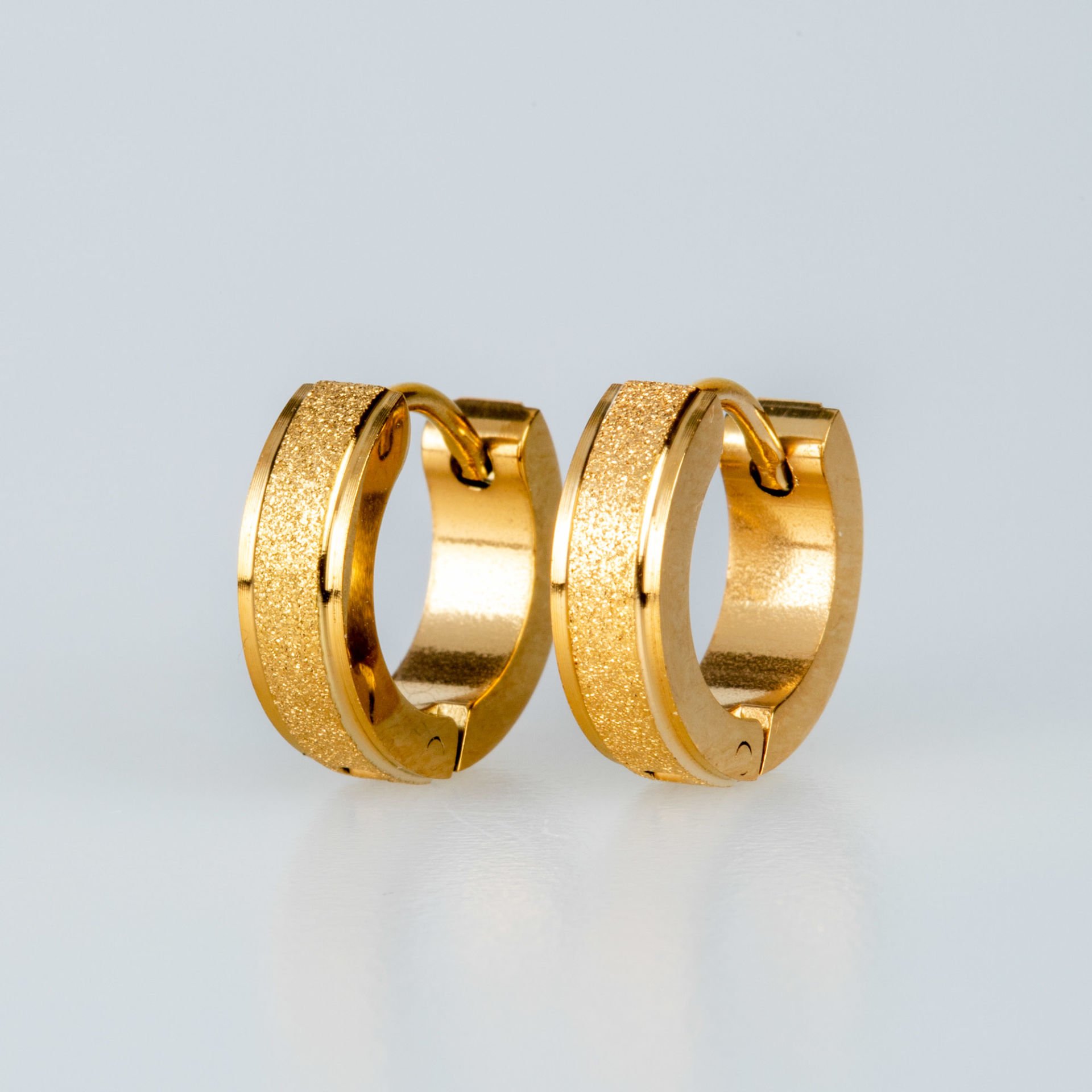 Steel Earrings - Pair