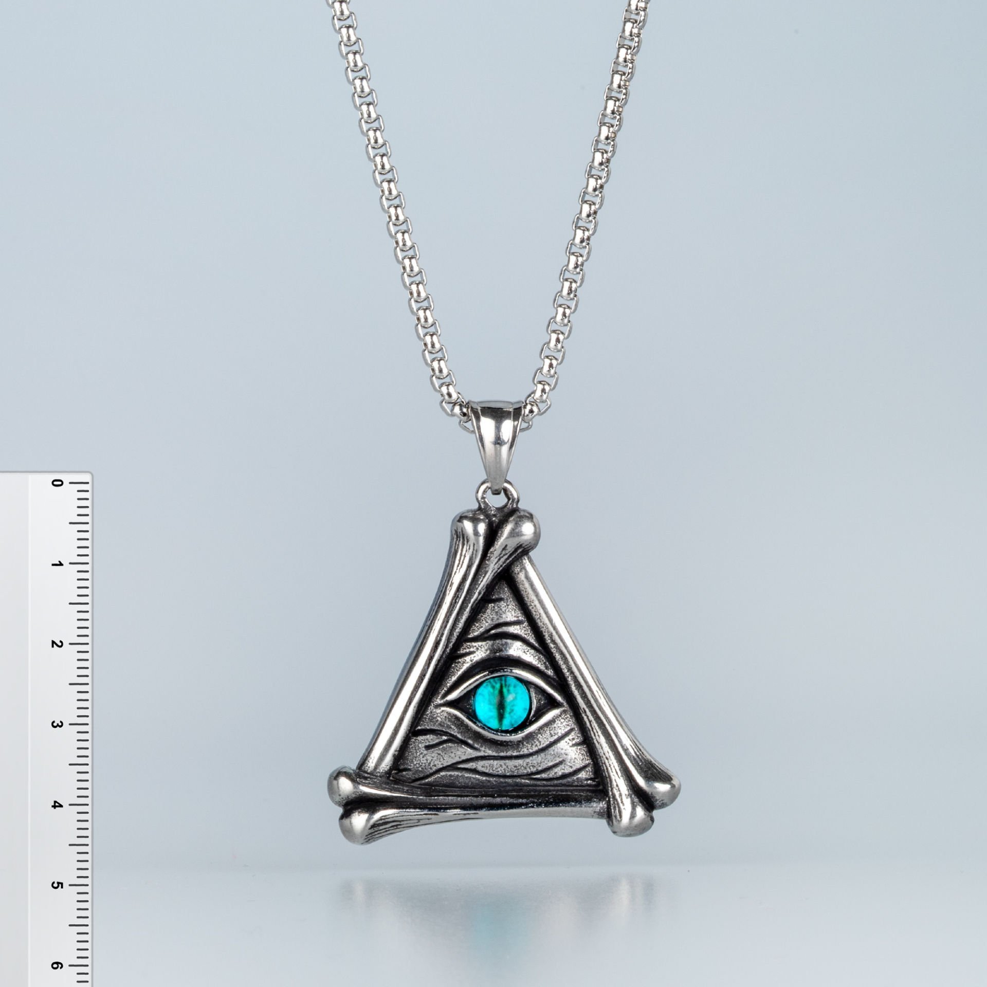 Steel Necklace Illuminati