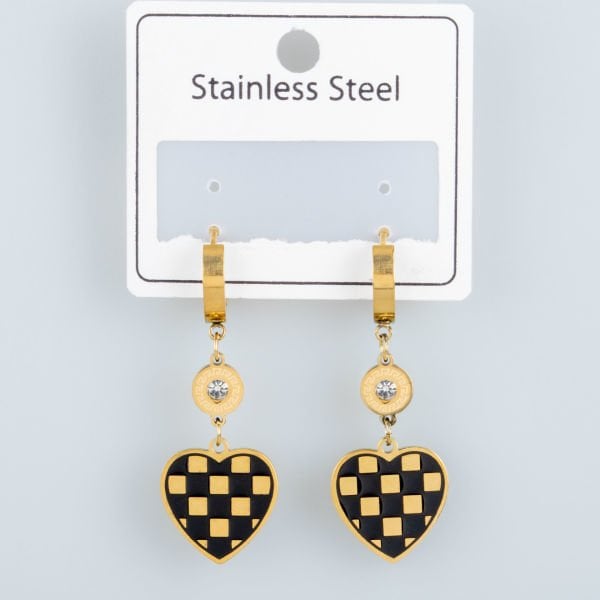 Steel Earrings - 1 Pair