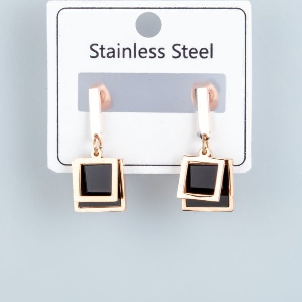 Steel Earrings - 1 Pair