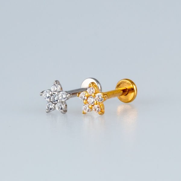 Piercing Steel Tragus Star
